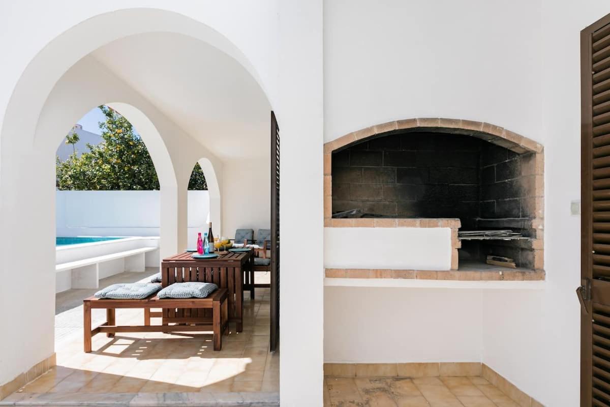 Beachfront Villa With Private Pool In Manta Rota Vila Nova de Cacela Luaran gambar